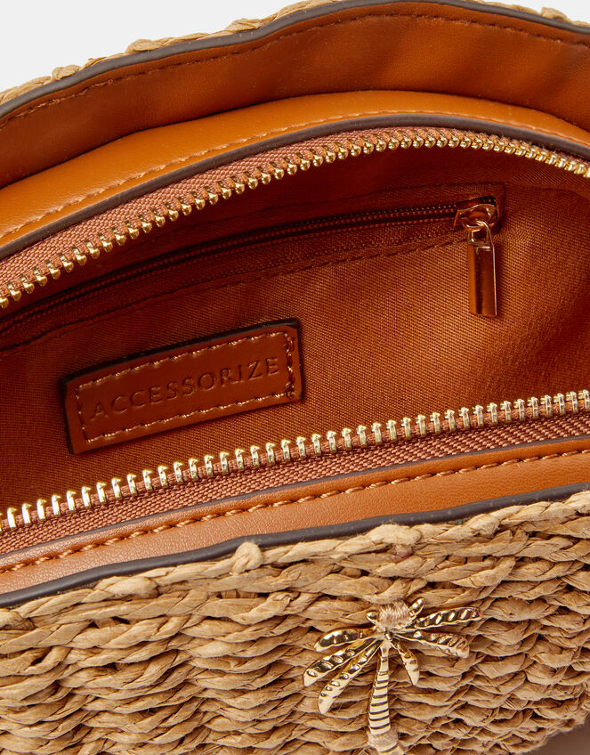 Palm Crescent Clutch Bag, , large