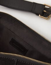 Stud Suede Sling Crossbody Bag, , large