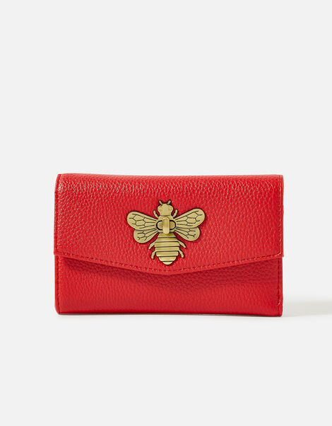 Bee Twist Lock Purse Red, Red (RED), large