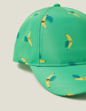 Banana Baseball Cap, Green (GREEN), large