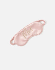 Mrs Beaded Satin Eye Mask, , large