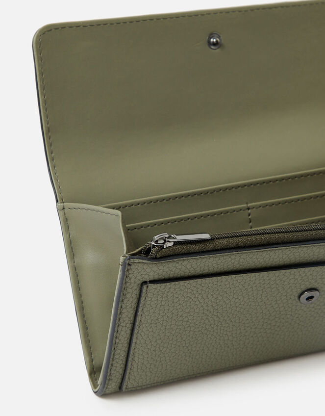 Stud Wallet , Green (KHAKI), large