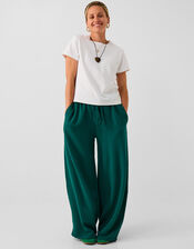 Accessorize x Good Manners Wide Leg Joggers, Green (GREEN), large
