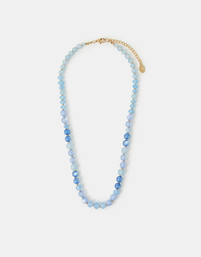 Glass Beaded Necklace, , large