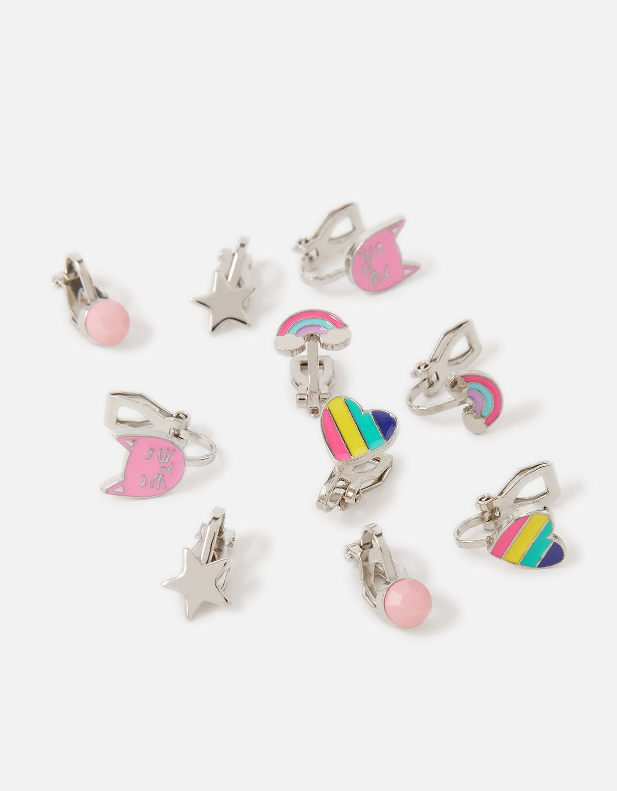 Cool Cats Clip On Earrings