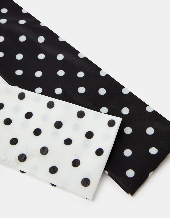 2-Pack Polka Dot Bando Headbands, , large