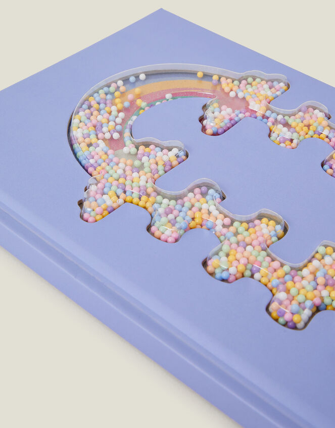 Girls Rainbow Shakey Notebook, , large