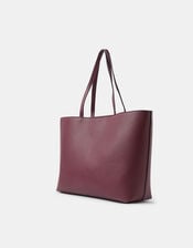 Bianca Laptop Tote Bag, Red (BURGUNDY), large