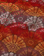 Flower Deco Blanket Scarf, , large