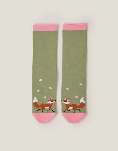 Foxes In Love Socks, , large