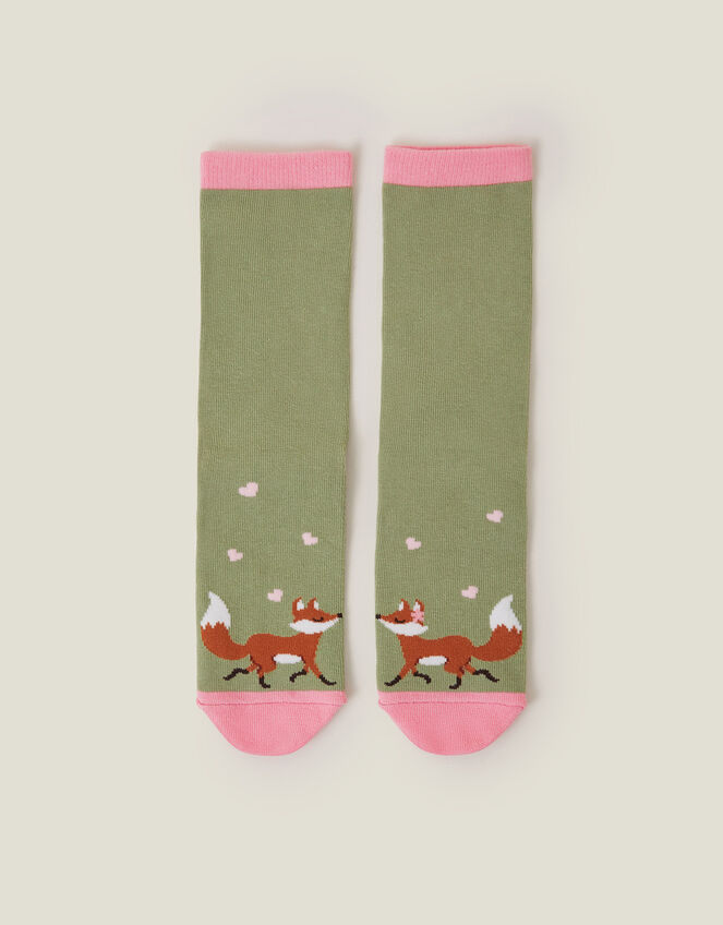 Foxes In Love Socks, , large
