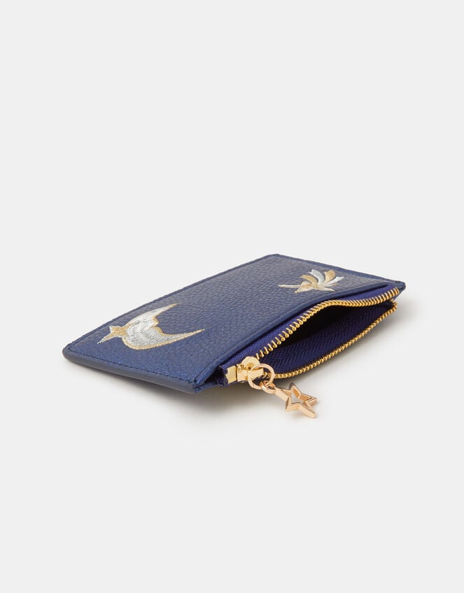 Celestial Embroidered Card Holder, , large