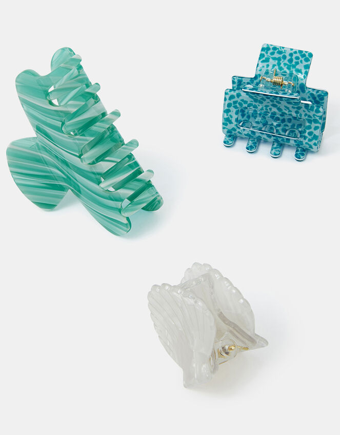 3-Pack Shell Claw Clips, , large