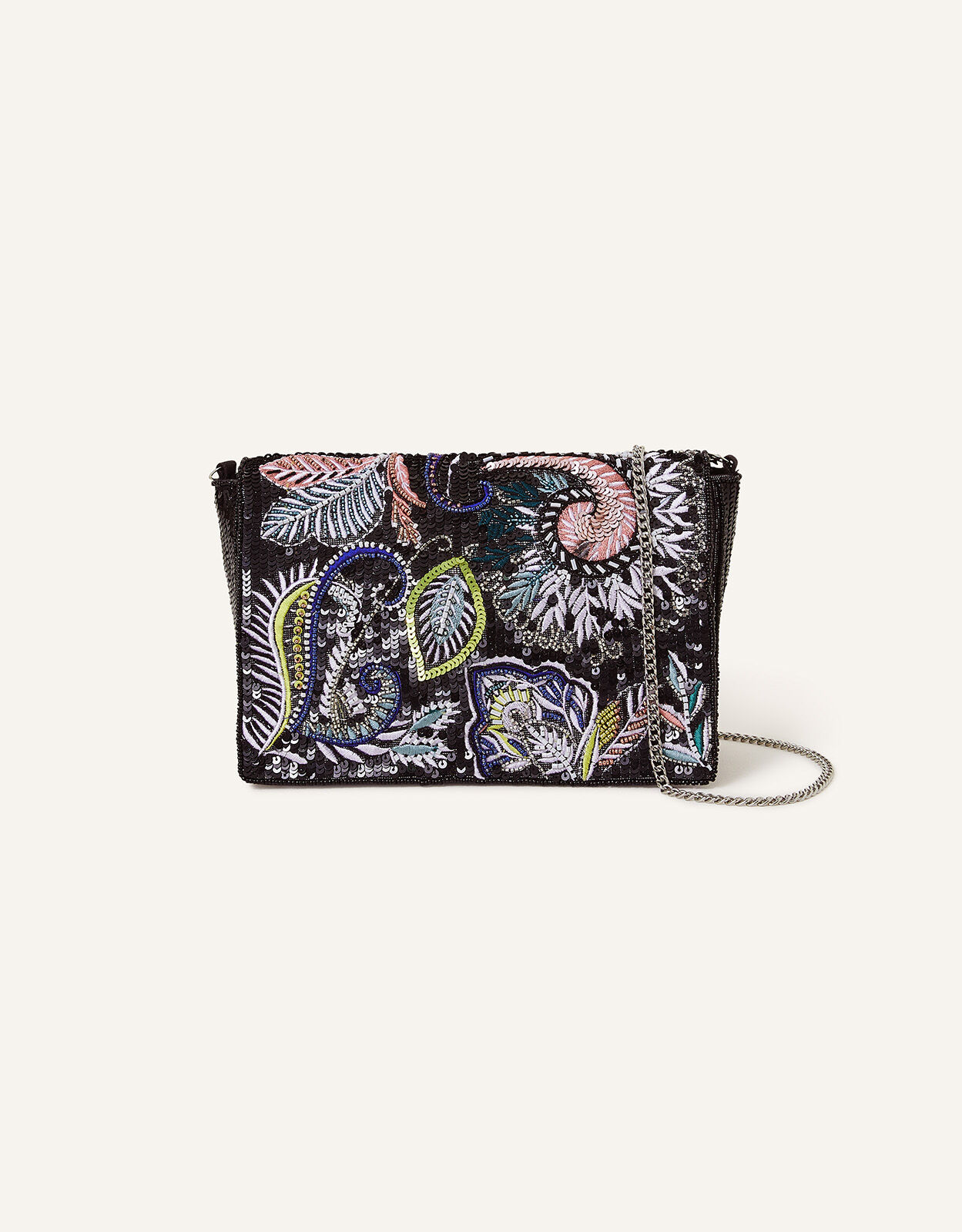 Accessorize kelly store glitter clutch