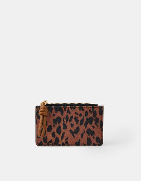 Leopard Print Card Holder, , large