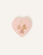 Girls Stud and Ring Set of Three, , large