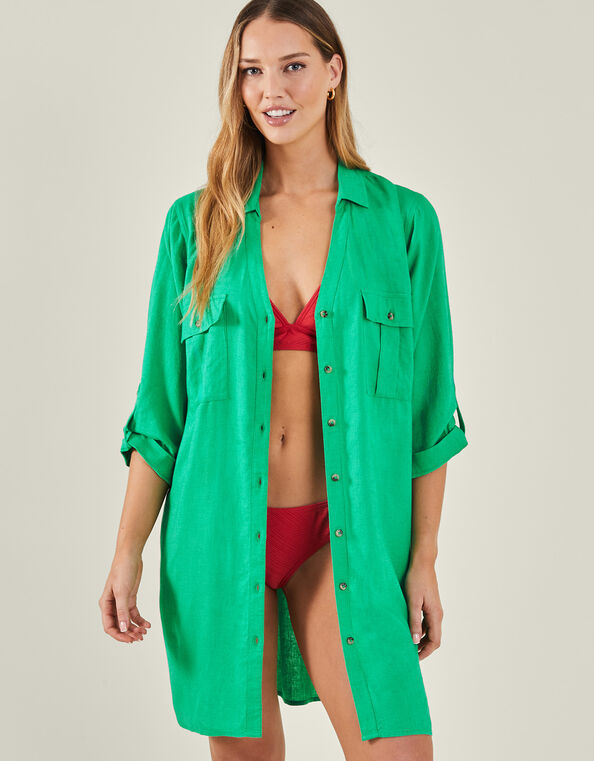 Beach Shirt, Green (GREEN), large