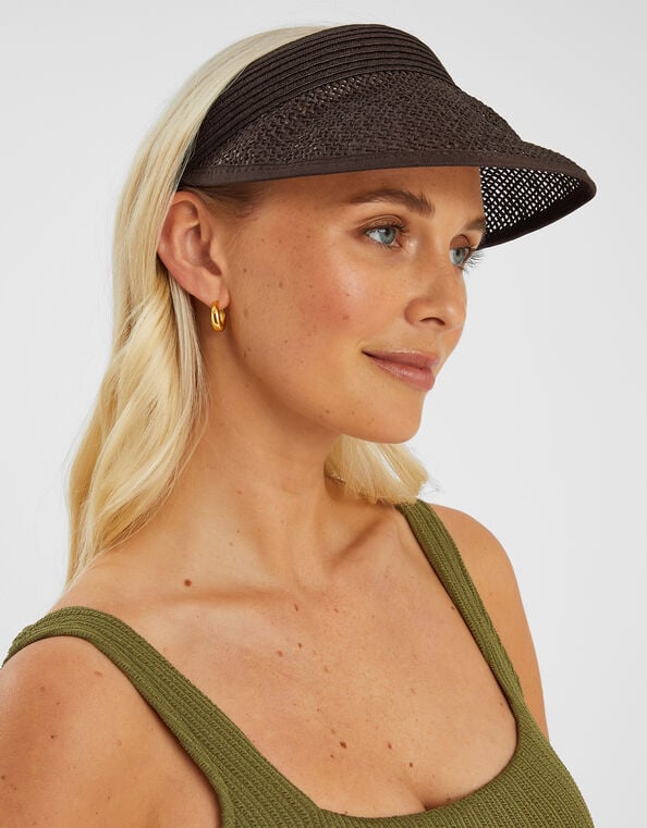 Holey Woven Visor, , large