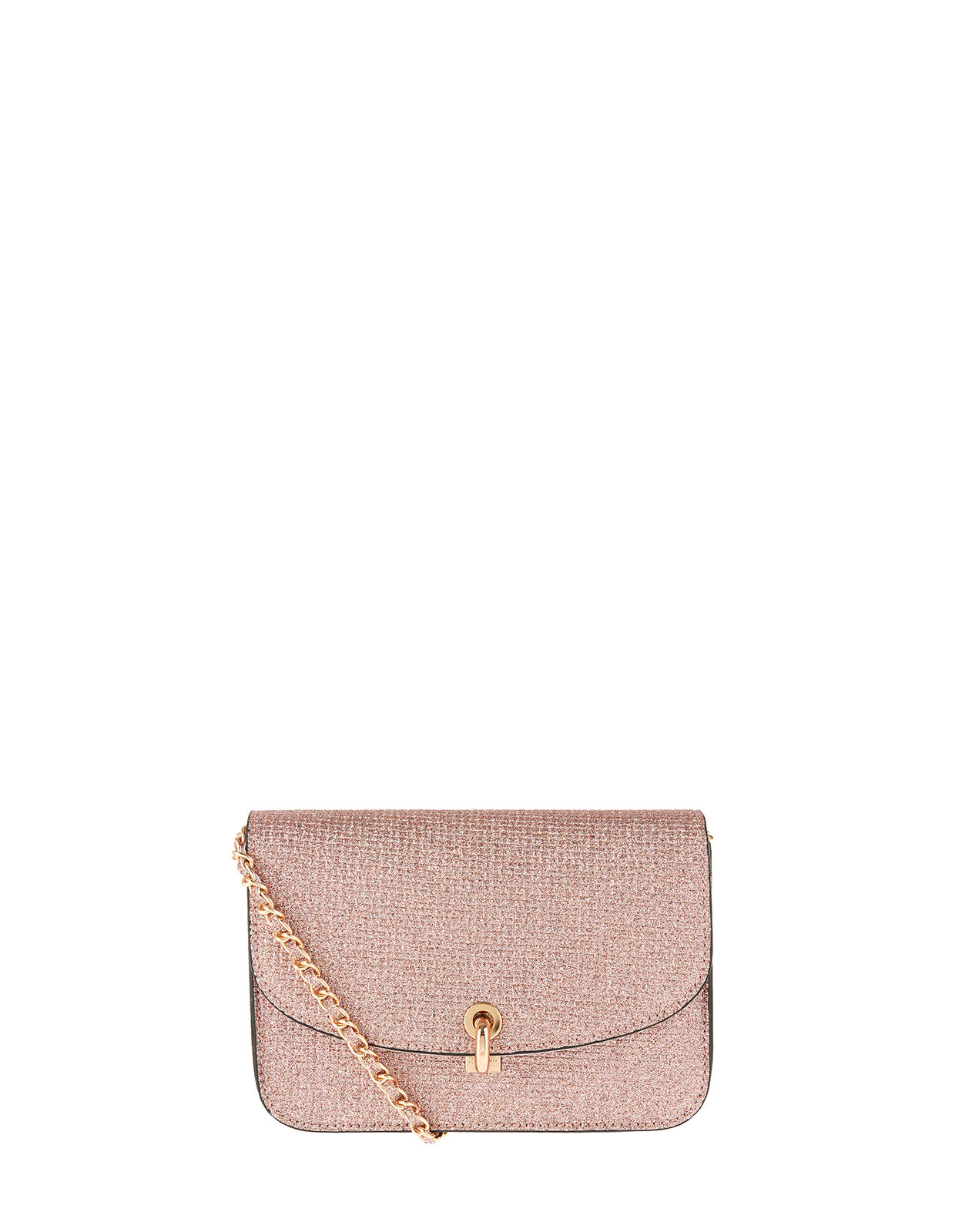 Edie Rose Gold Clutch Bag