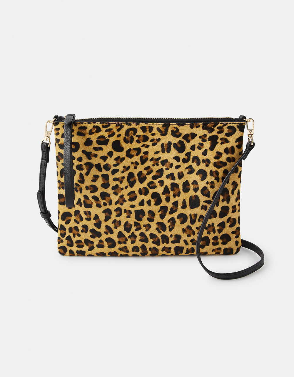 Carmela Leopard Clutch Bag | Leather bags | Accessorize Global