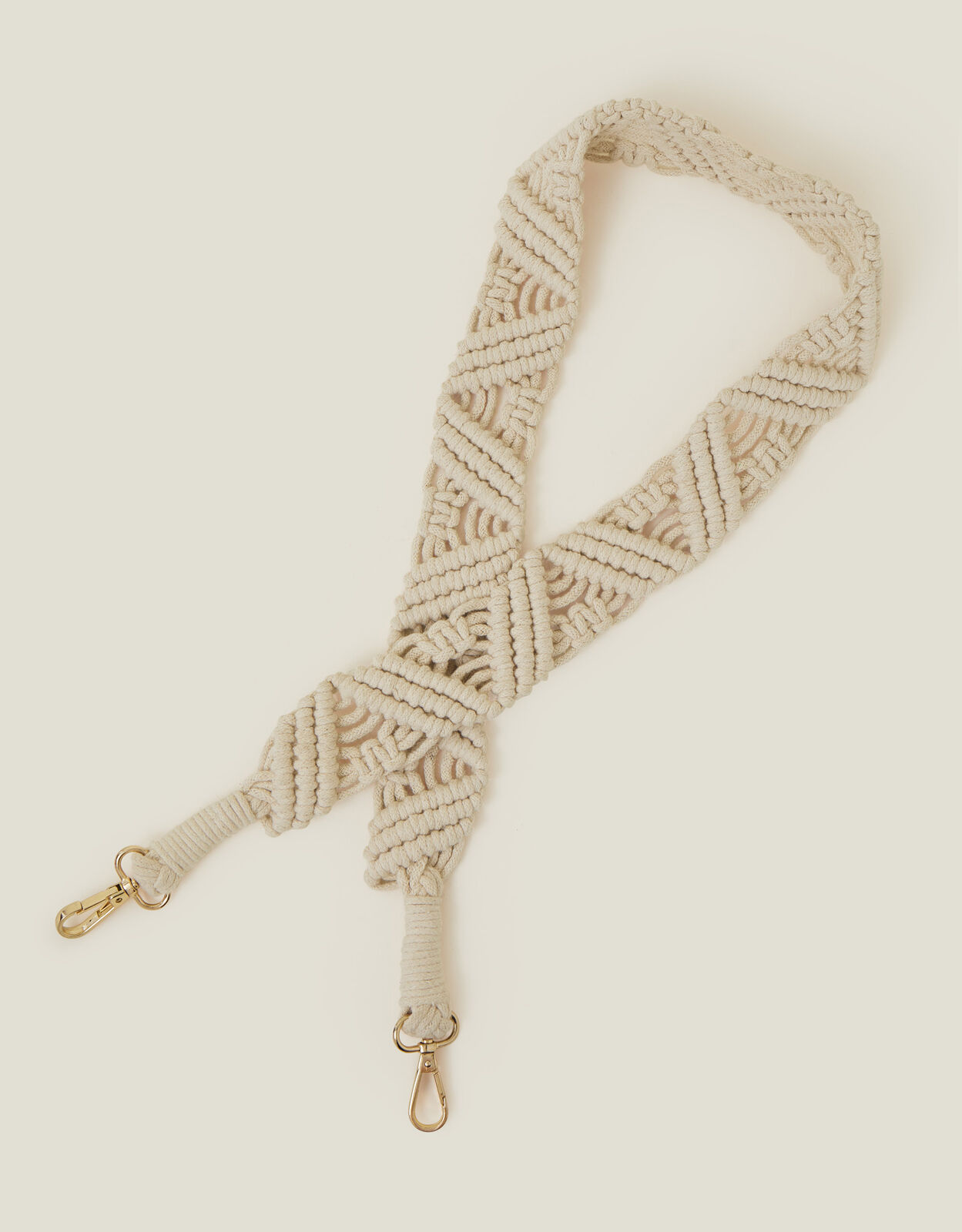 Madewell macrame online strap