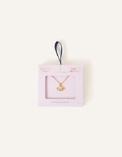 14ct Gold-Plated Planet Pendant Necklace, , large