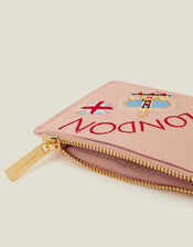 Embroidered London Cardholder, , large