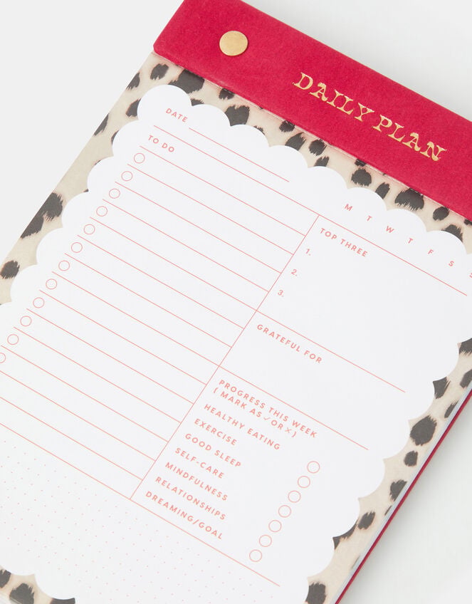 Leopard Print Daily Planner , , large
