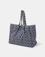 Geometric Tote Bag, , large