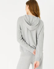 Lounge Knit Hoody, Grey (GREY), large