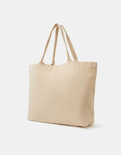 Strawberry Embellished Shopper Bag, , large