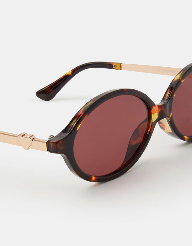 Tort Oval Sunglasses, , large