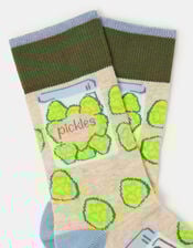 Pickle Print Socks, , large