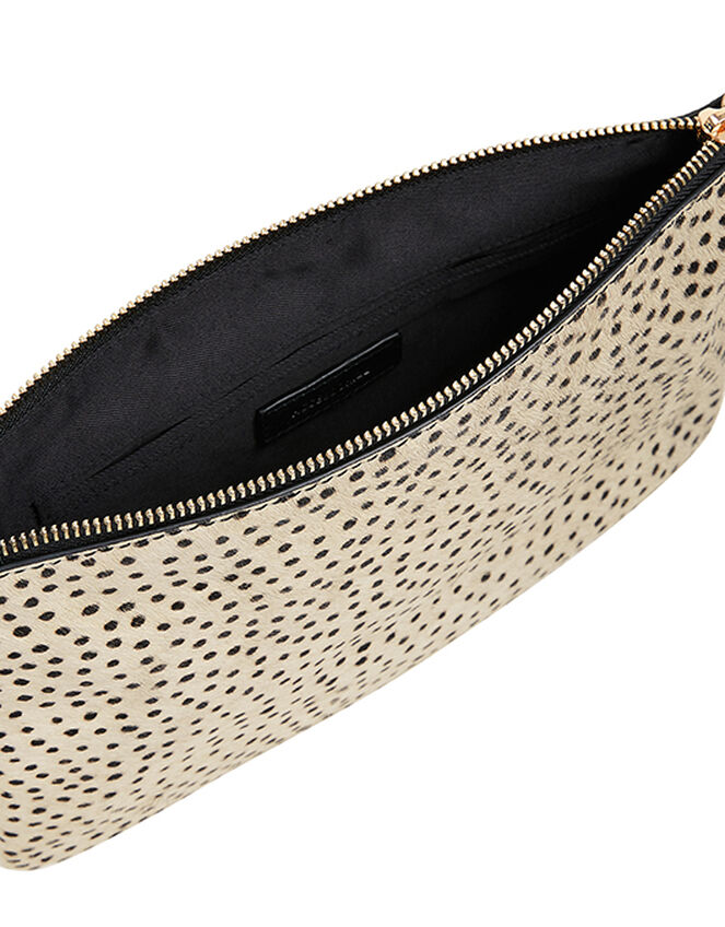 Carmela Leather Polka Dot Bag, , large