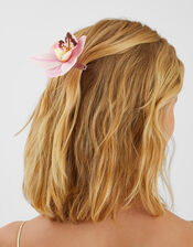 Orchid Flower Hair Clip, , large