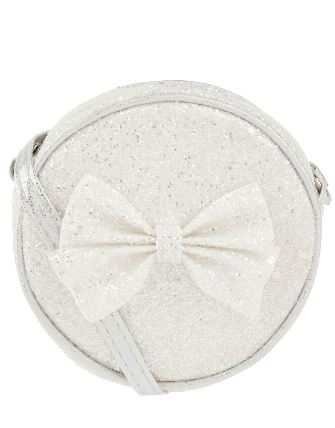 Glitter Circle Cross-Body Bag, , large