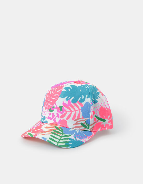 Girls Tropical Baseball Cap, Multi (BRIGHTS MULTI), large