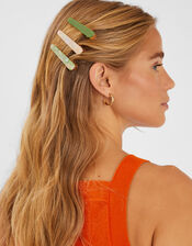 3-Pack Resin Salon Hair Clips, , large