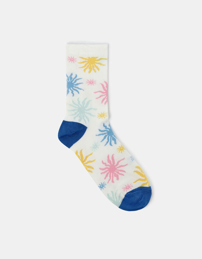 Sun Beam Socks Ivory, , large