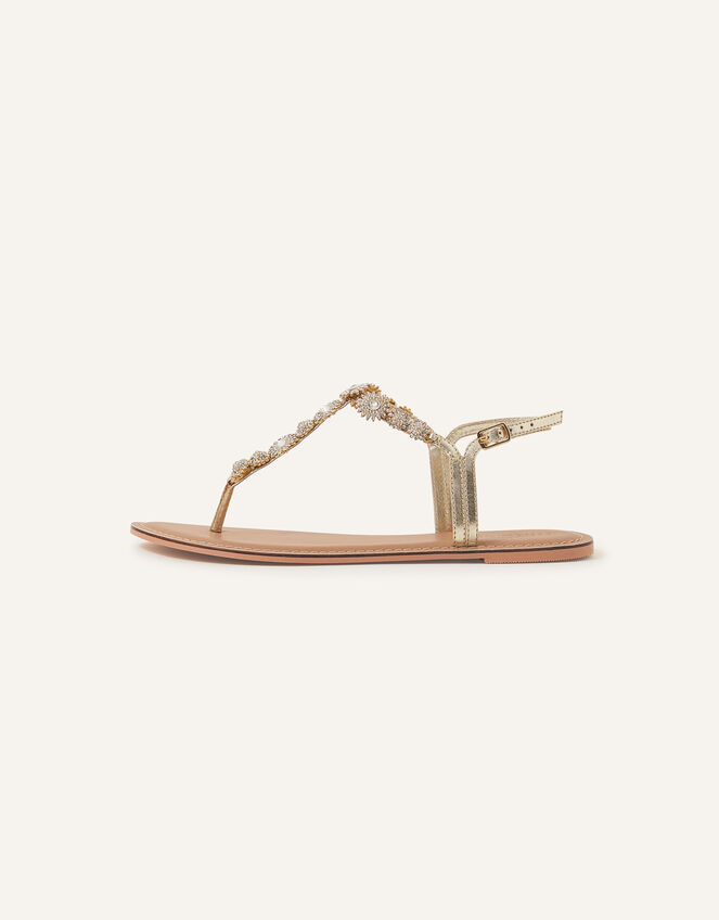 Rome Sparkle Sandals, White (CRYSTAL), large