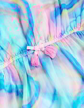 Girls Shimmer Ombr&eacute; Kaftan, Multi (PASTEL MULTI), large