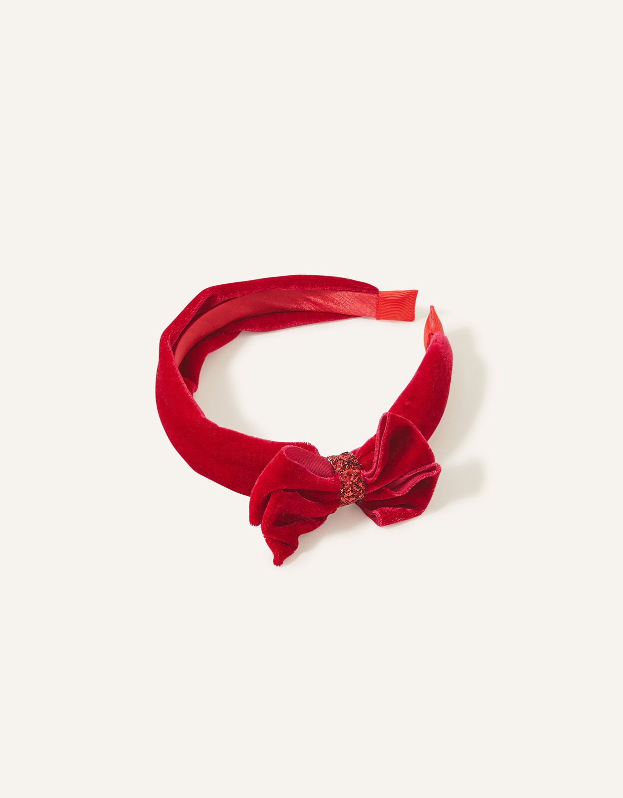 Girls top red headband