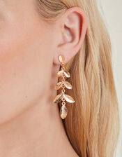 Vine Leaf Drop Earrings, , large