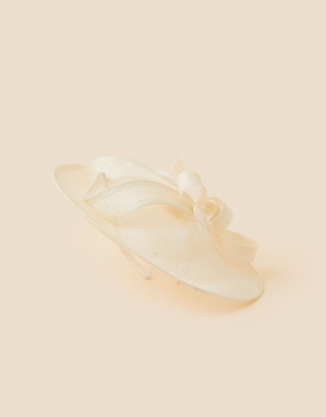 Disc Band Fascinator, Ivory (IVORY), large