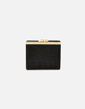 Bella Clip Frame Wallet , Black (BLACK), large