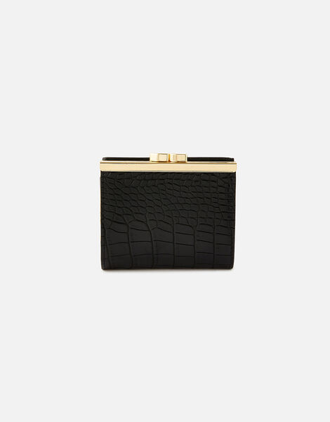 Bella Clip Frame Wallet , Black (BLACK), large