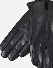 Classic Leather Gloves, Black (BLACK), large