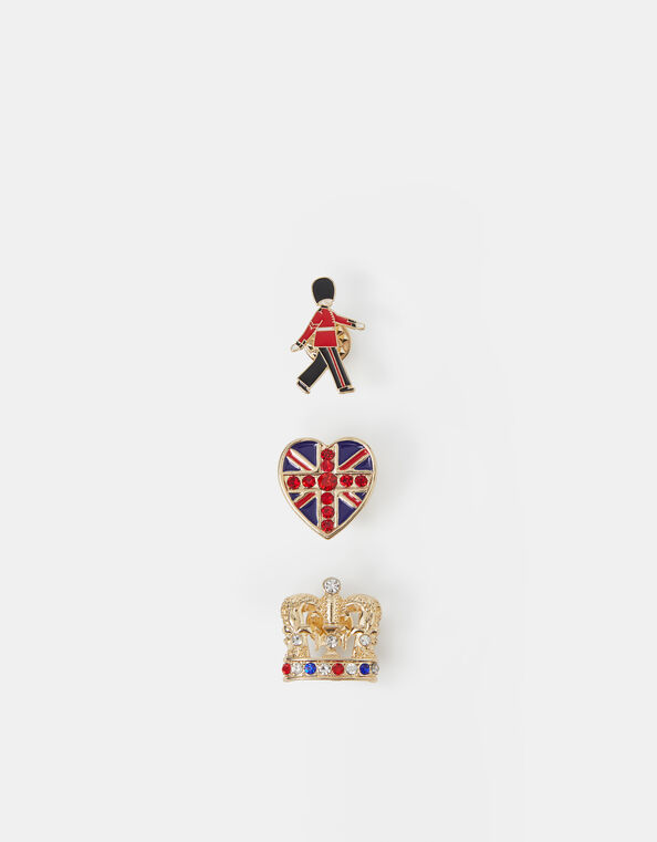 3-Pack London Brooches, , large