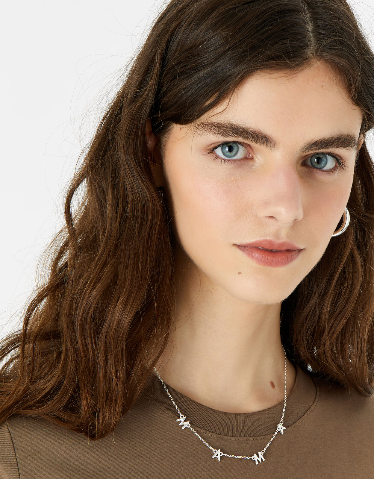 Silver hotsell mama necklace