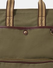 Multi-Pocket Canvas Backpack, , large